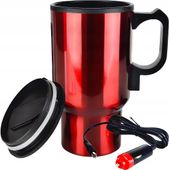 Kubek Termiczny Podgrzewany Czajnik Do Samochodu 12V 450ml Do Zapalniczki