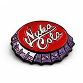 Nuka-Cola Cap | 4 cm | Metal | Przypinka | Fallout