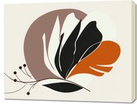 Obraz 90x70cm Elegancja Roślinna