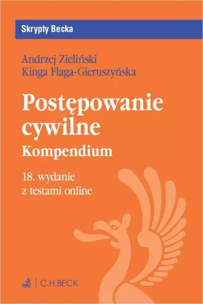 Postępowanie cywilne. Kompendium z testami online zdjęcie 1