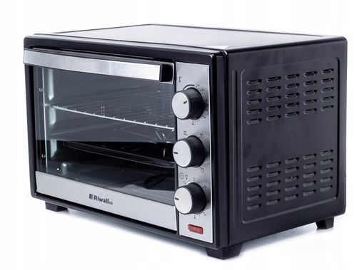 PIEKARNIK ELEKTRYCZNY RIWALL RPI-01 25L TERMOOBIEG ROŻNO GRILL na Arena.pl