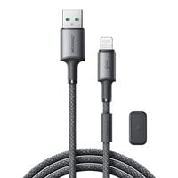 kabel przewód usb-a - iphone lightning z organizerem uchwytem