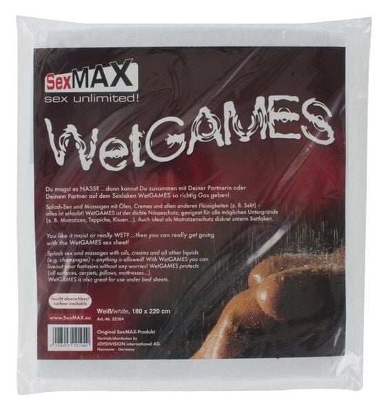 Białe Prześcieradło Lateksowe Wetgames zdjęcie 1