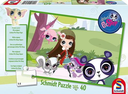 Schmidt Puzzle Littlest Pet Shop + Figurka 40 elementów na Arena.pl
