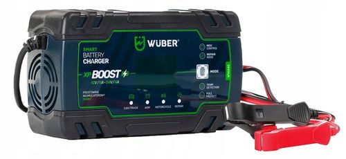 ŁADOWARKA PROSTOWNIK AKUMULATORÓW MIKROPROCESOROWY SAMOCHODOWY 12V/24V MCU na Arena.pl