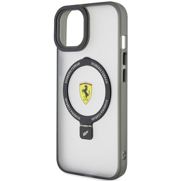 Etui Ferrari do iPhone 15 Plus, iPhone 14 Plus, Czarny MagSafe zdjęcie 6
