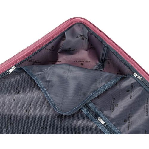 zestaw walizek z polipropylenu z organizerem na suwak - peterson na Arena.pl