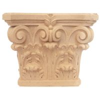 Kapitel głowica, podpora z pyłu drzewnego 310xH290x65 mm F560406