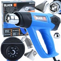 OPALARKA ELEKTRYCZNA MOCNA Z PŁYNNĄ REGULACJĄ TEMP 60-600° 2BIEGI +4