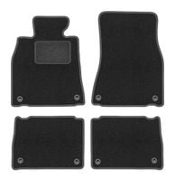 Dywaniki welurowe LUX do Lexus LS III 2000-2006 sedan grafitowe