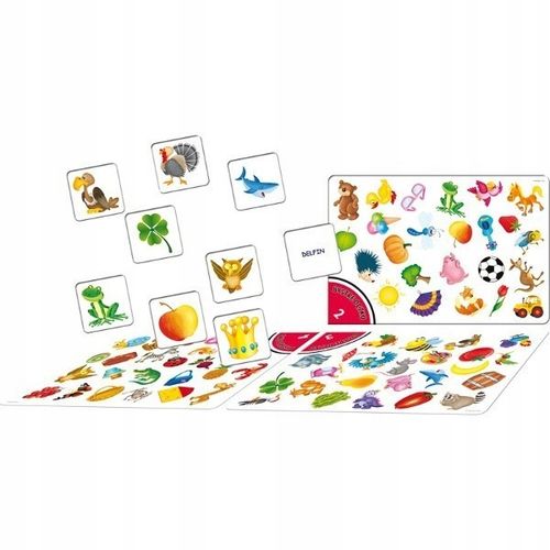 KUFEREK BYSTRE OCZKO 8 GIER - EDUKACJA, REFLEKS, PAMIĘĆ Adamigo na Arena.pl