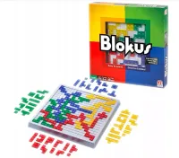Prosta gra dla dzieci - Blokus - ułóż jak najwięcej klocków na planszy