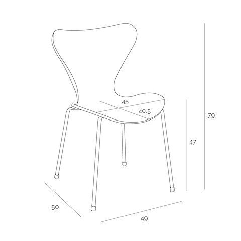 Krzesło Martinus czarne zdjęcie 8