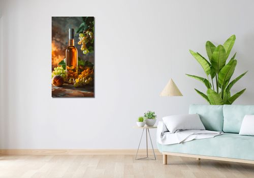 Obraz 50x100cm Bursztynowe Wino na Arena.pl