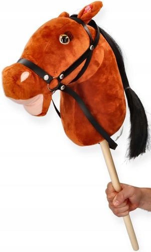 Premium Hobby Horse Konik na patyku Głowa konia kiju Skoczek FANTA CZESANIA na Arena.pl
