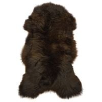 Skóra owcza naturalna czekoladowa