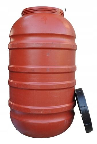 BECZKA ZBIORNIK NA DESZCZÓWKĘ NA WODĘ 220L + KRAN na Arena.pl