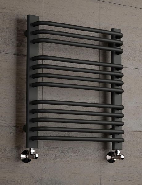 Grzejnik drabinkowy ALFA 1120/500 czarny mat zdjęcie 5