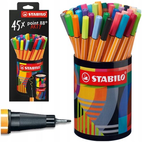 Cienkopisy 39 kol. Stabilo zdjęcie 2