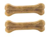HAU MIAU Kość prasowana naturalna gryzak przysmak psa 15 cm 2 szt