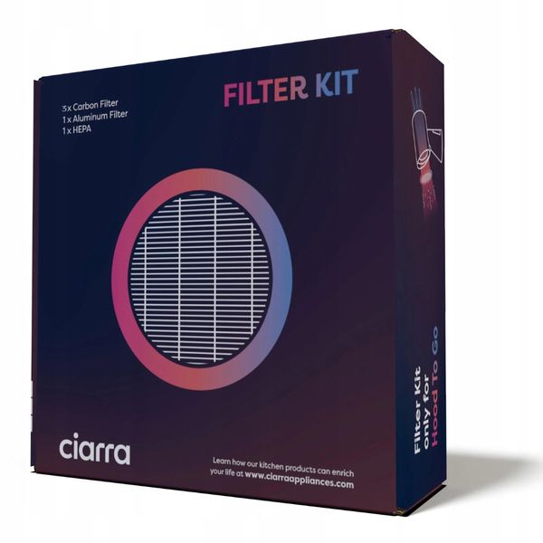 CIARRA CBCF008S oryginalny zestaw filtrów CBPHB01 CBPHW01 CBPHP01 CBPHL01 zdjęcie 3