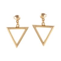 trójkątne kolczyki by klaudia nieścior (p25/kn/04au)