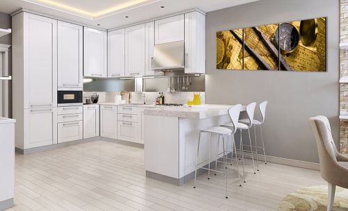 Obraz Na Płótnie - Mapa Kompas - 150X50 Cm - Ca150X50-0146 na Arena.pl