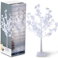 DRZEWKO ŚWIECĄCE SZTUCZNE ŚWIĄTECZNE LED LAMPKI CHOINKOWE CHOINKA BIAŁA 150