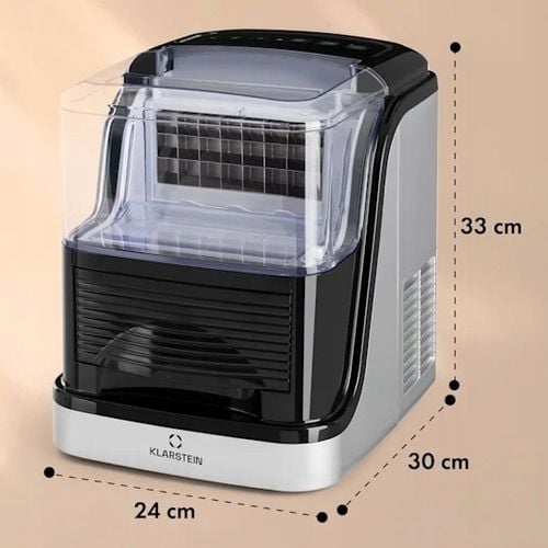 Kostkarka do lodu Klarstein Kristall Krystaliczny Przeźroczysty lód 15kg/24 na Arena.pl