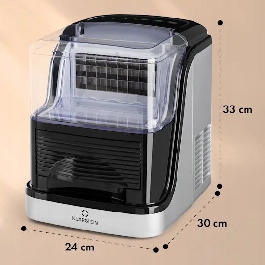 Kostkarka do lodu Klarstein Kristall Krystaliczny Przeźroczysty lód 15kg/24 zdjęcie 7