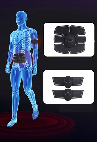 ELEKTROSTYMULATOR STYMULATOR MIĘŚNI BRZUCHA EMS na Arena.pl