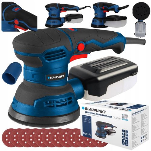 Szlifierka Mimośrodowa Oscylacyjna Elektryczna regulacja 12 x Tarcz na Arena.pl