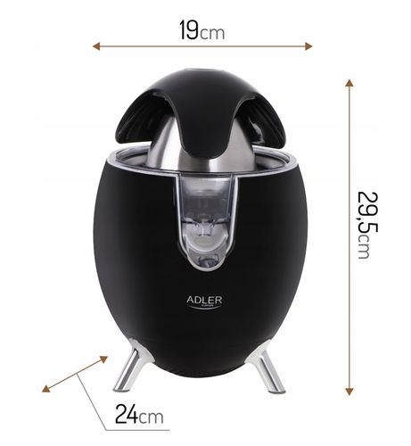 Wyciskarka do cytrusów Adler AD 4013b czarny 800 W na Arena.pl