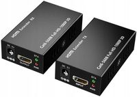 HDMI Nadajnik odbiornik transmiter 1080P HD przez Ethernet LAN RJ45 do 60m