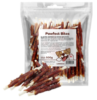 Przysmaki dla psa pałeczki wołowe z kaczka smaczki 500g PAWFECT BITES