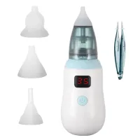 Elektryczny aspirator do nosa zapewniający skuteczne oczyszczanie nosa dziecka