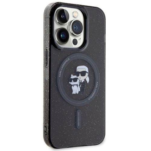Etui Karl Lagerfeld do iPhone 15 Pro, Czarny, MagSafe na Arena.pl