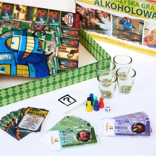 GRA PLANSZOWA ŻULOBIZNES Z KIELISZKAMI TOWARZYSKA na Arena.pl