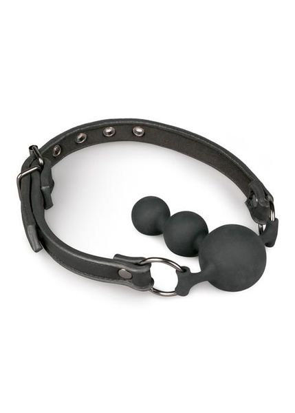 Knebel-Ball Gag With Silicone Beads zdjęcie 2