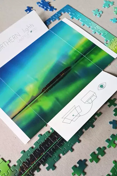 PUZZLE LIFESTYLE 500 NORTHERN LIGHTS zdjęcie 15