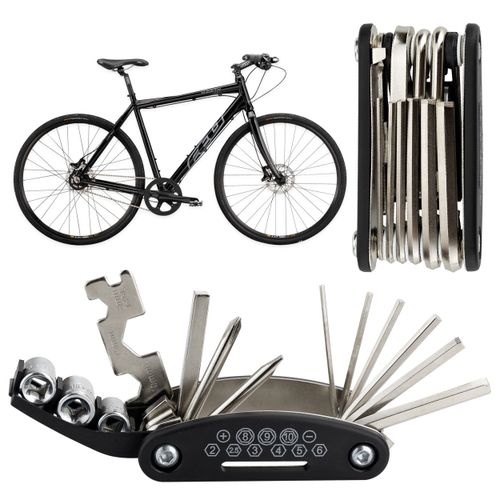 zestaw kluczy narzędzi rowerowych multitool 16w1 na Arena.pl