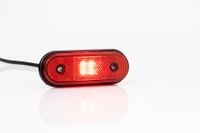Lampa obrysowa czerwona led 12V 24V tył tylna bus naczepa przyczepa FT20
