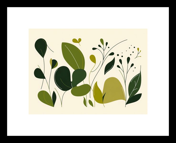 Plakat 18x13cm Świeżość Liści zdjęcie 3