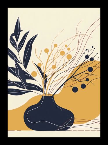 Plakat 25x35cm Spokój Ciemnych Liści na Arena.pl