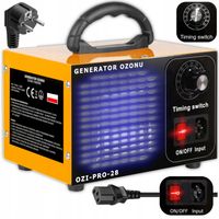 Generator ozonu ozonator mocny do domu samochodu + sterylizacja dezynfekcja