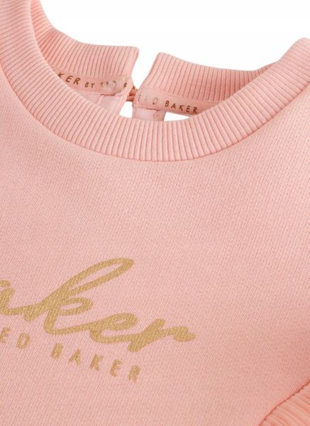 Ted Baker REGULAR FIT - PINK FRILL SKIRTED MOCKABLE 3-4y 104cm zdjęcie 3