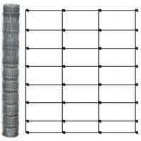 SIATKA LEŚNA 100/8/30 L - rolka 50m OCYNKOWANA do pola sady lasy budowa