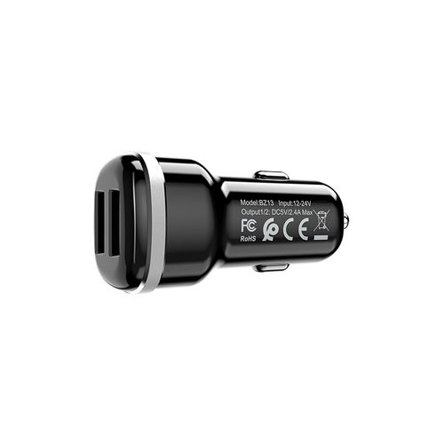 ładowarka samochodowa 2x USB, czarny na Arena.pl