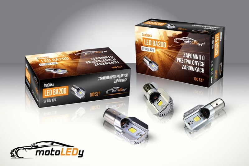 ŻARÓWKA LED BA20D, H6, S2  6V-80V 12W 800lm zdjęcie 8
