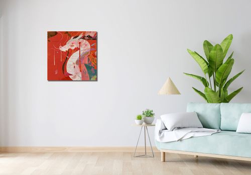 Obraz 60x60cm Orientacyjny Smok na Arena.pl